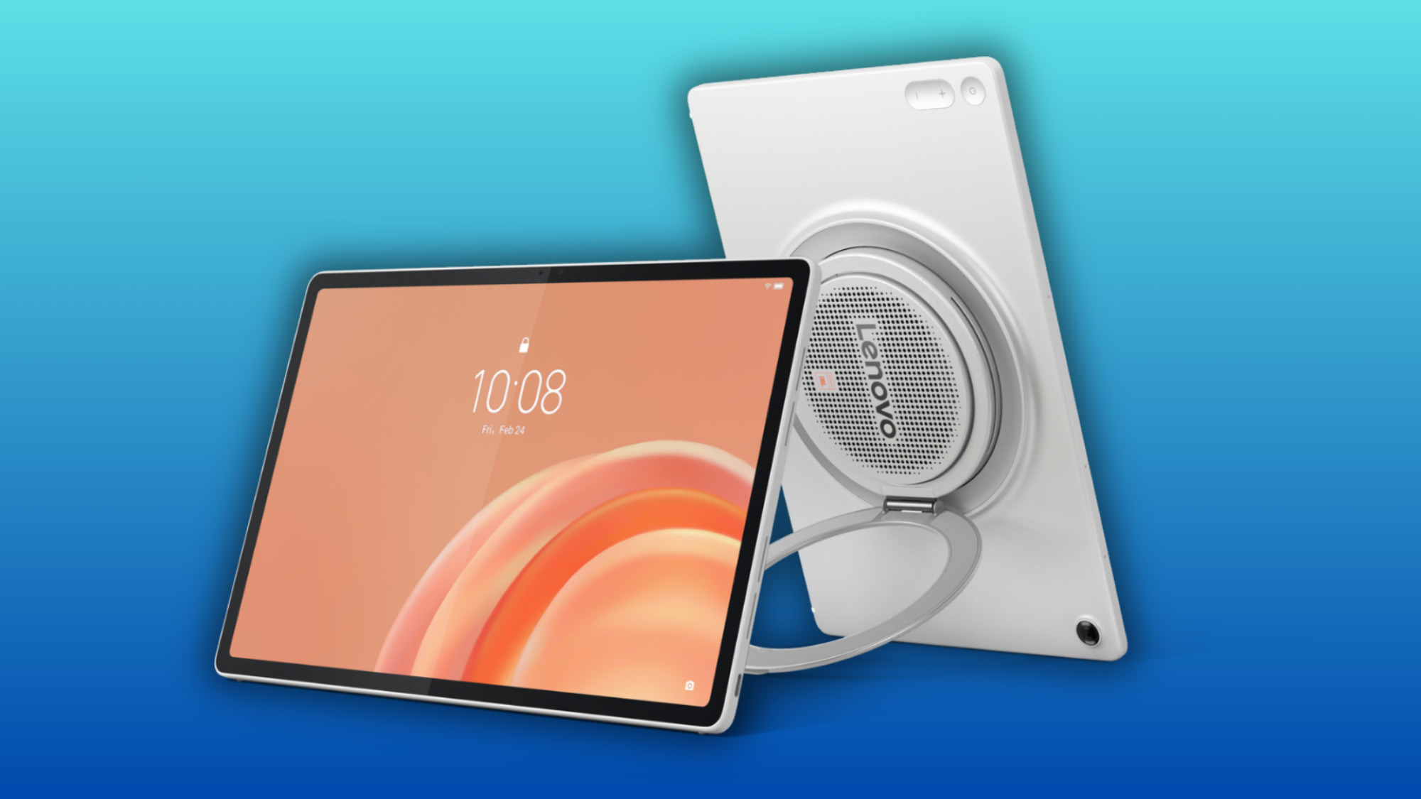 The new Lenovo Tab Plus Gen 2 tablet doubles as a digital picture frame
