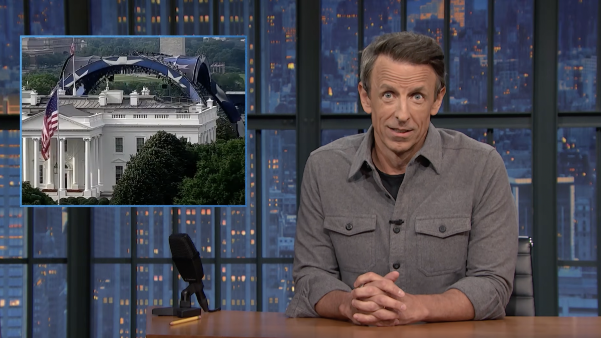 Seth Meyers rips into Trumps UFC birthday party